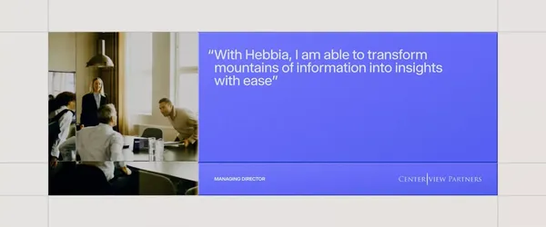 Hebbia - Landing design inspiration