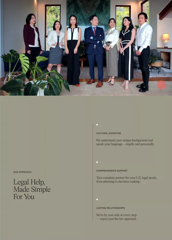 Advis Law - Landing design inspiration