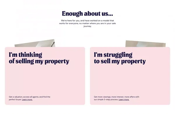 Sell your home faster and for more with flyp | flyp - Landing design inspiration