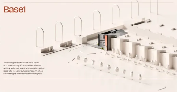Base39 - Creative Spaces, Studios & Innovation Hub - Landing design inspiration