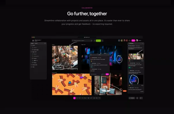 Modyfi - Create. Together. - Landing design inspiration