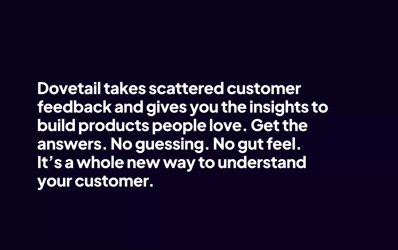 Value proposition
