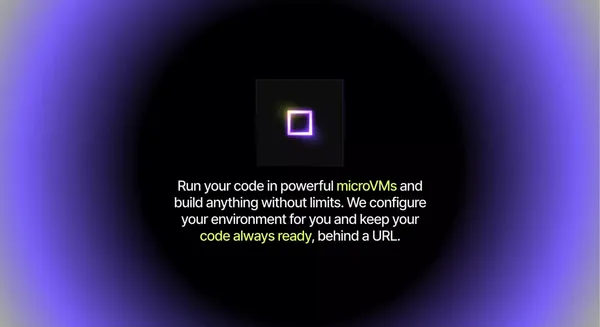 CodeSandbox: Code, Review and Deploy in Record Time - Landing design inspiration