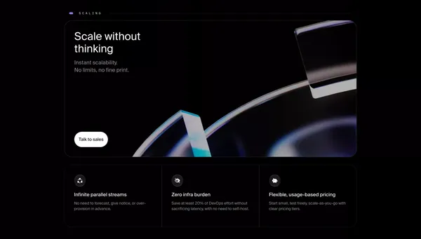 Gladia | Audio Transcription API - Landing design inspiration