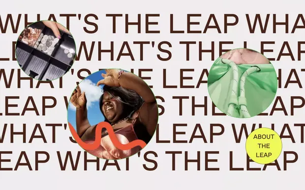 The Leap - Landing design inspiration