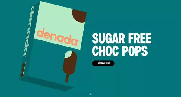 Denada Sugar Free Ice Cream | Because Everyone Needs Dessert | Denada - Landing design inspiration