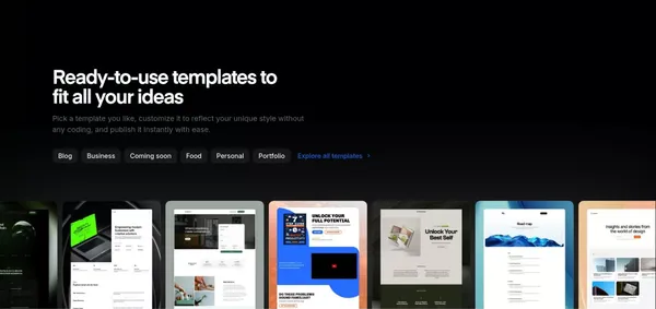 Black Friday Sale: Build Professional Websites with Ease - Landing design inspiration
