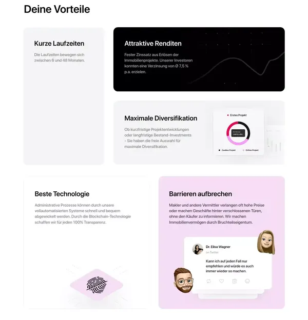 Сherryblocks - Landing design inspiration