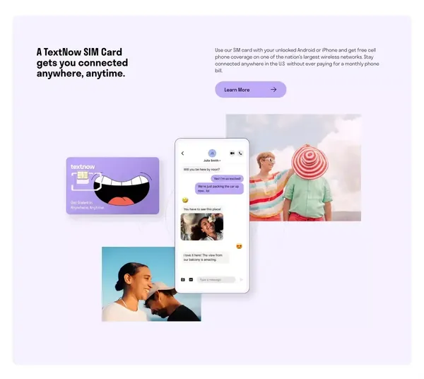Just a moment... - Landing design inspiration
