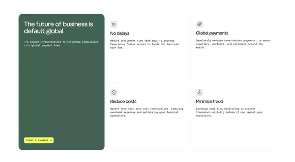 HIFI | Developer Infrastructure for Modern Money Movement - Landing design inspiration