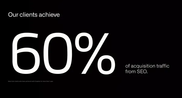 Build SEO Velocity. Own intent // Graphite - Landing design inspiration