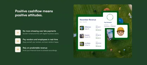 Claim Funding Software For Roofers | SquareDash - Landing design inspiration