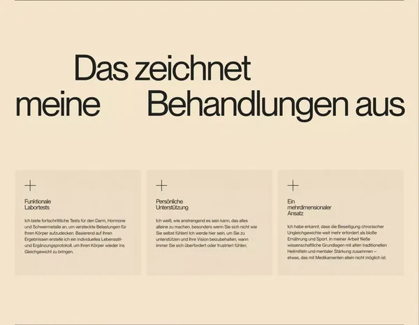 Atlaslogie und Naturheilkunde in Zürich – Praxis Leandra Isler - Landing design inspiration
