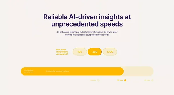 Qualitative Research Made Easy - PSi - Landing design inspiration