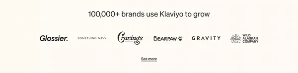 Klaviyo: Marketing Automation Platform for Email & SMS - Landing design inspiration