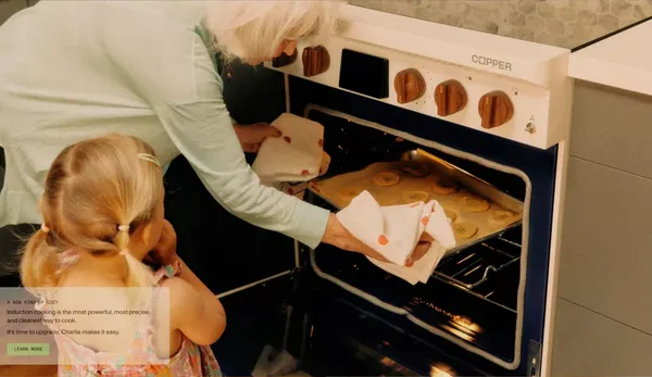 Copper - Battery-Equipped Appliances - Landing design inspiration