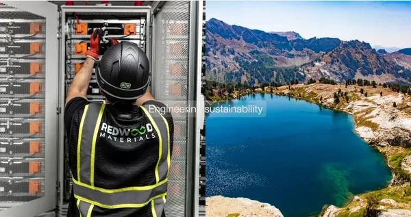 Redwood Materials | Circular Supply Chain for Lithium-ion Batteries - Landing design inspiration