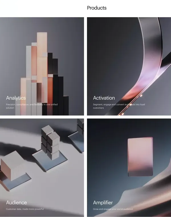 Piano | Data-Driven Customer Engagement Solutions - Landing design inspiration