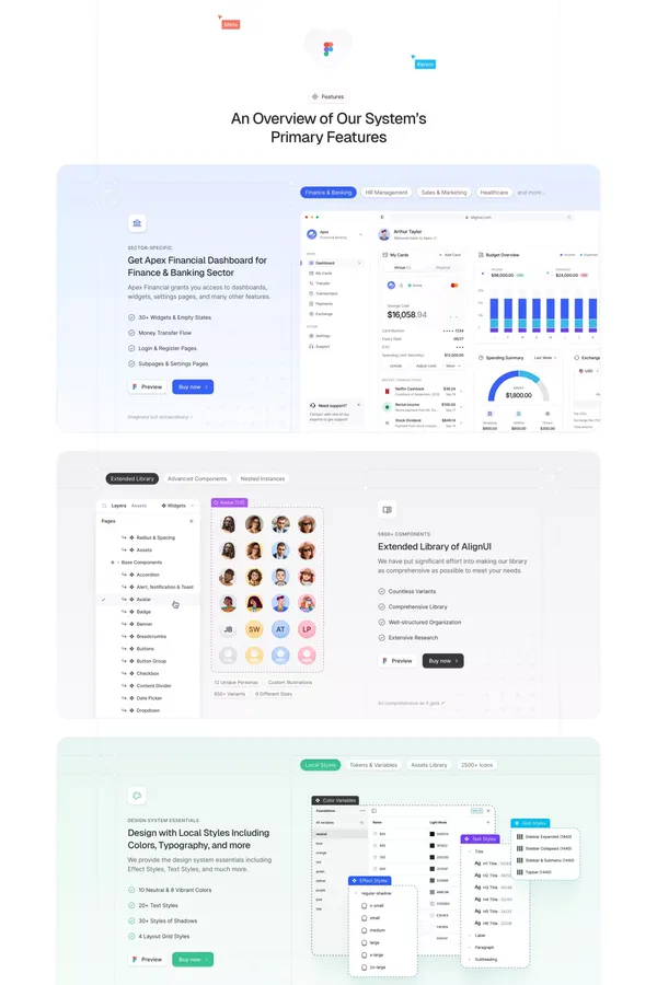 AlignUI Design System BETA - The Design System You Need - Landing design inspiration