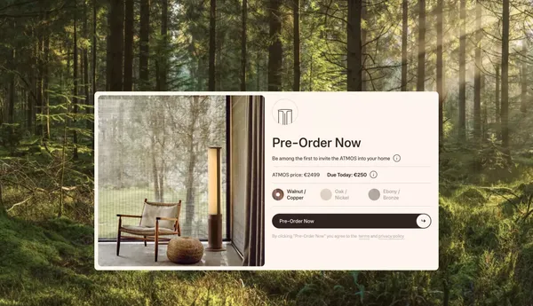 AYOCIN - Where design meets your well-being - Landing design inspiration