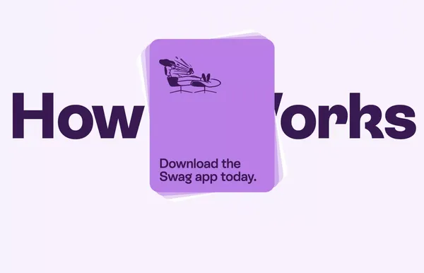 Swag: The All-in-one Superapp For Smarter Work, Career & Life. - Landing design inspiration