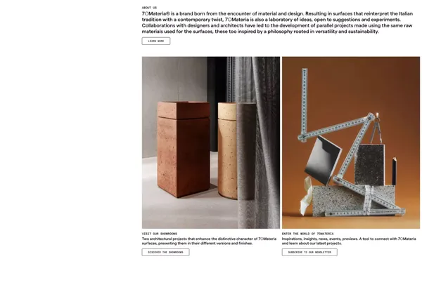 70Materia - Other design inspiration
