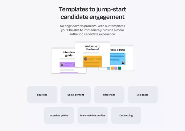 Puck - Landing design inspiration