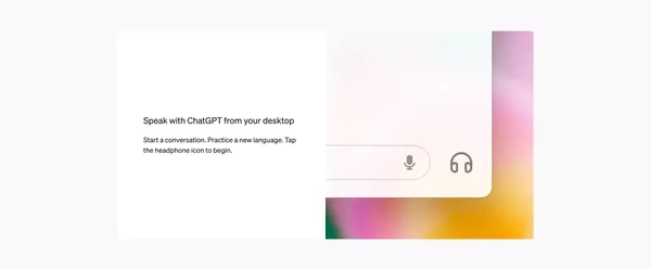 ChatGPT on your desktop - Landing design inspiration
