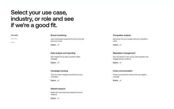 Determ - Landing design inspiration