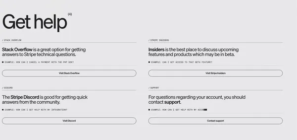 Stripe Dot Dev - Landing design inspiration
