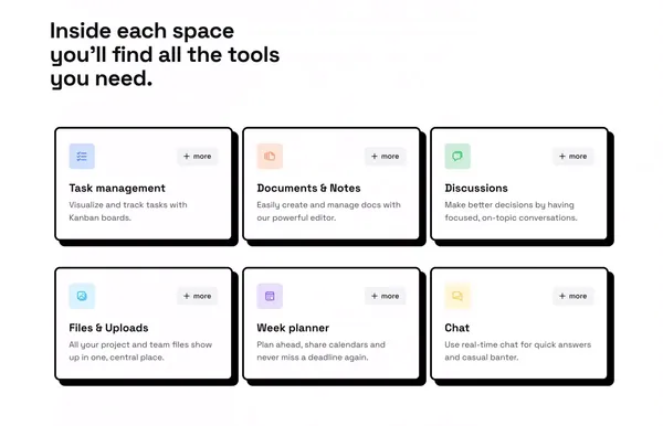 hello ivy - Project management and team communication software - Landing design inspiration