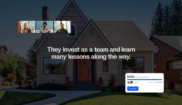 Fractional ownership of investment properties - Landing design inspiration