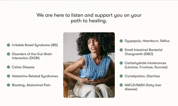 Amenta Nutrition : Digestive Disorders, Gut Health and General Nutrition - Landing design inspiration