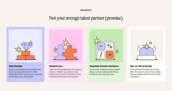 Amby - Recruiting & HR Services to Grow Your Team. - Landing design inspiration