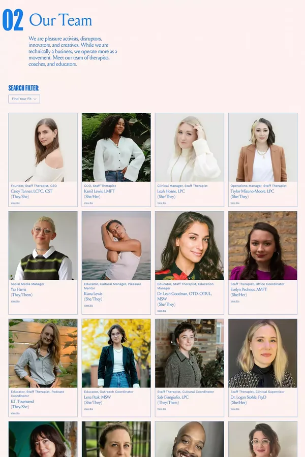 LGBTQ Counseling & Gender Therapy | The Expansive Group - Landing design inspiration