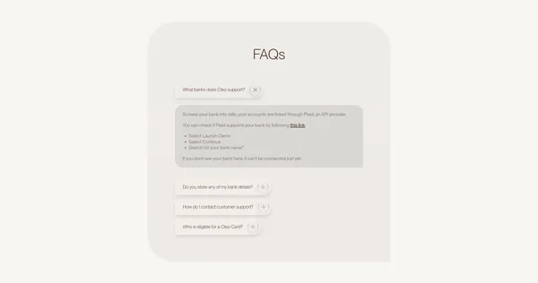 Cleo makes money better. - Landing design inspiration