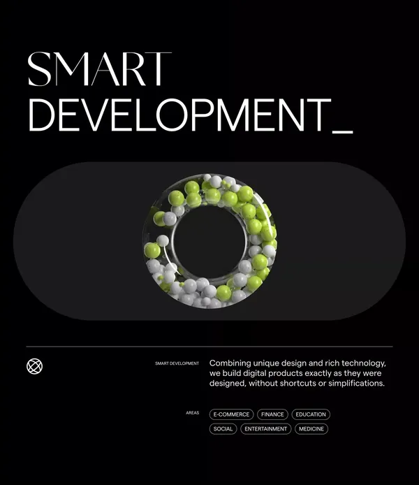 Cuberto — We create digital solutions - Landing design inspiration