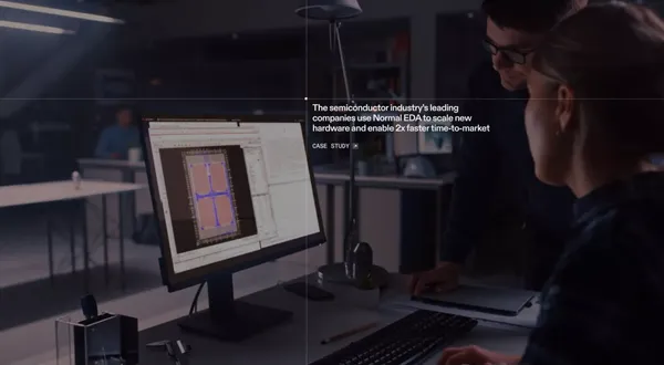 Normal Computing - Landing design inspiration
