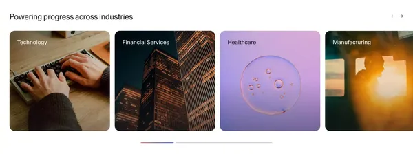 Enterprise AI: Private, Secure, Customizable | Cohere - Landing design inspiration
