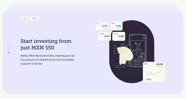Homepage - Weltio - Landing design inspiration
