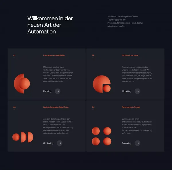 Ascon Systems - Landing design inspiration