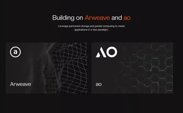 ao Ventures | Accelerating the Permanent Web - Landing design inspiration