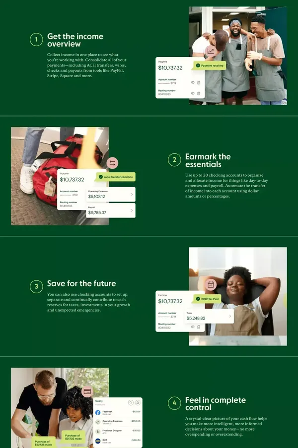 Relay | Online Business Banking | On The Money, All The Time - Landing design inspiration