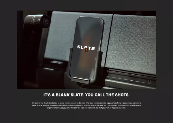 SLATE Auto | The Customizable EV That Works for You - Landing design inspiration