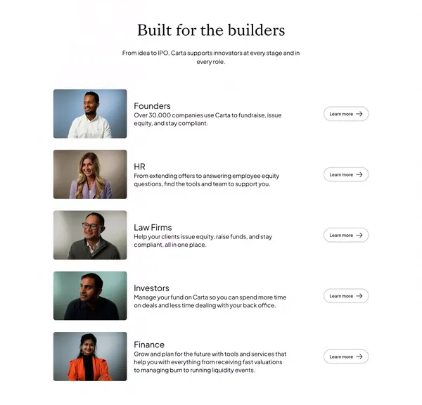 Just a moment... - Landing design inspiration
