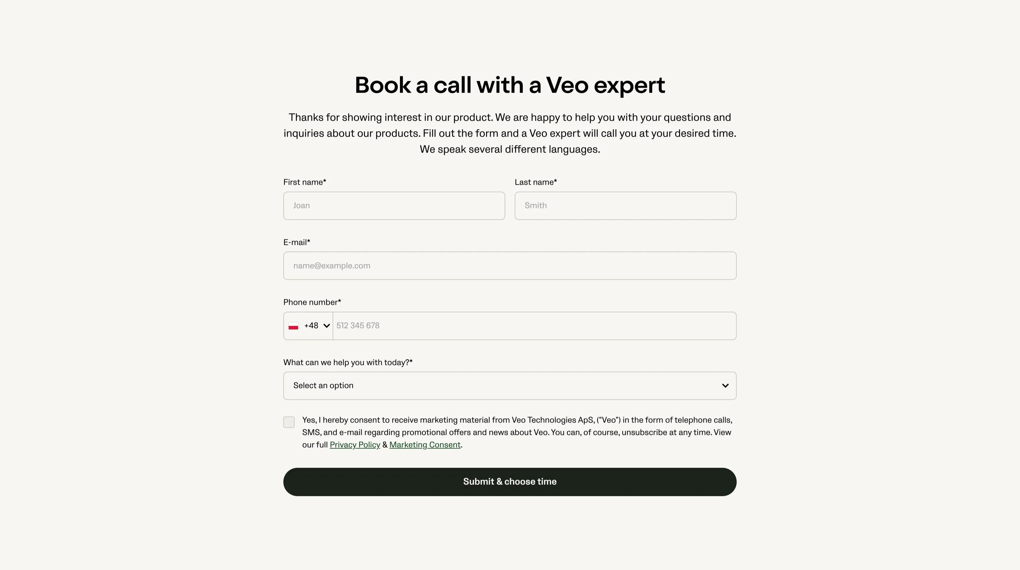 Call to action