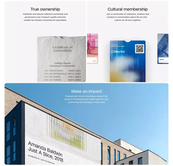 LISA Foundation - Landing design inspiration