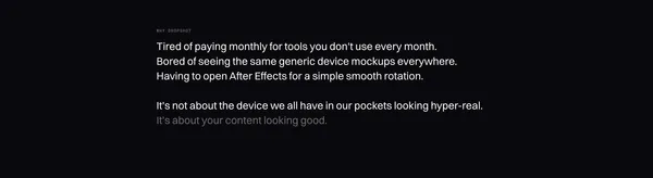 Dropshot — 3D Mockups & Product Videos - Landing design inspiration