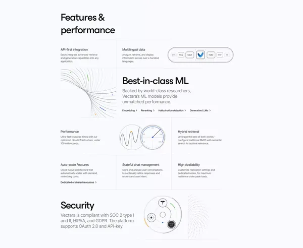 The AI Agent and Assistant platform for enterprises - Landing design inspiration