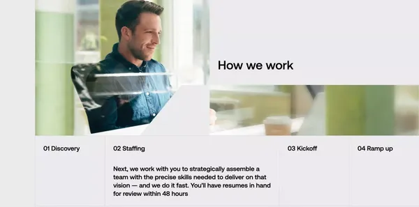 Software Development Company | Vention - Landing design inspiration